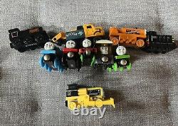 Thomas the Tank Engine Mixed Lot of Wooden Tracks, Trains, and More