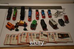 Thomas the Tank Engine Set with Trading Cards. Vintage Used
