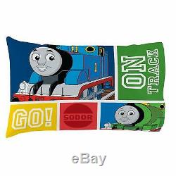 Thomas the Tank Engine Train Toddler Sheet Set for Boys bedroom bed soft comfy