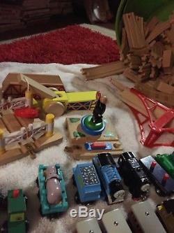 Thomas the Tank Engine Wooden Railway Lot! Lots of Trains, Accesories and Tracks