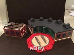 Thomas the Tank Engine Wooden Round House Train Shed and Double Shed