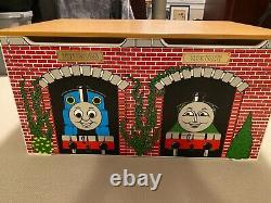 Thomas the Tank Engine Wooden Toy Box, Excellent Used Condition, Discontinued