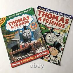Thomas the Tank Engine and Friends Magazines Vintage 2000-2002 Lot of 5 UK US