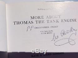 Thomas the Tank Engine book signed by Reverent Wilbert Awdry