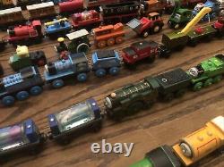 Thomas the Tank Engine train huge Wooden lot of 85 Pieces knapford express