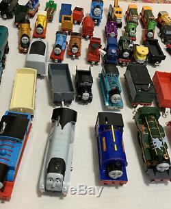 Thomas the Tank Engine train lot 80 Trackmaster motorized Diecast Wooden cars