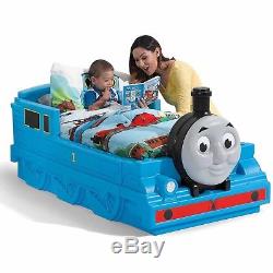 Thomas the Tank Train Engine Toddler Bed Storage Bedroom Childrens Furniture Blu
