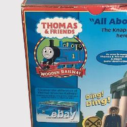Thomas the Tank Train & Friends Knapford Station Deluxe Wooden Train Track NEW