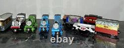 Thomas the Train Engine and Friends Wooden Trains, Track, and Buildings HUGE LOT