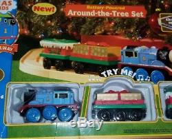 Thomas the Train & Friends Tank Engine Wooden Railway Around the Tree Set NEW