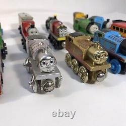 Thomas the Train Friends Wooden Magnetic Trains Engines Cars Lot Of 18 RARE