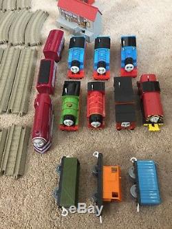 Thomas the Train TrackMaster Motorized Trains, Track, And Accessories Lot