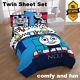 Thomas the Train Twin Sheet Set for Boys bedroom bed Tank Engine soft and comfy