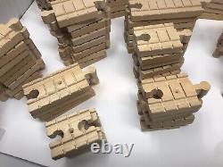 Thomas the Train Wooden Clickety Clack Track Lot of 155 Various Pieces