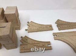 Thomas the Train Wooden Clickety Clack Track Lot of 155 Various Pieces