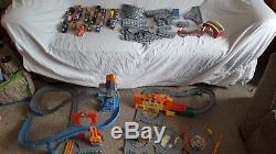 Thomas the tank engine take n play large bundle of trains and track + connor