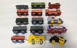 Tomy Plarail Trackmaster Thomas & Friends Lot of 10 Used Motorized Train #001