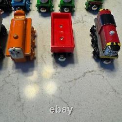 Tomy Thomas the Tank Engine & Friends Wooden Railway Trains Lot x 15