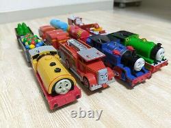 Tomy Trackmaster Thomas & Friends Set of 4 Plarail Train Motorized Used #019