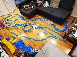 Tomy Trackmaster Thomas The Tank Engine Blue Track, 250+ Pieces