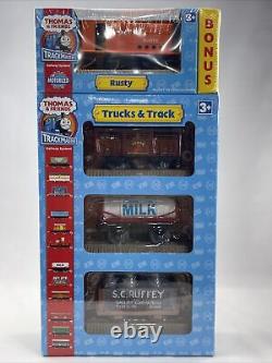 Trackmaster Railway System Thomas & Friends Trucks & Track with Bonus Rusty