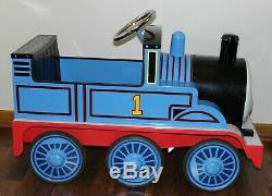 Train Pedal Car THOMAS The Tank Engine by Airflow Metal Full Size Ride On Toy