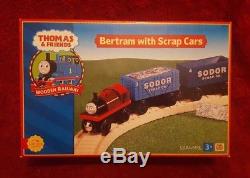 VERY RARE Thomas The Tank Engine & Friends Bertram with Scrap Cars