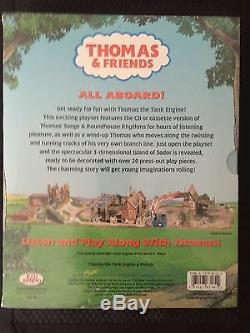 VERY RARE Thomas The Tank Engine Pop Up Book Turns Into A Train Track BRAND NEW