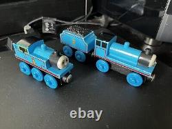 VTG 1999 LOT OF MAIN CAST (NO STRIPE ENGINES) Thomas & Friends Wooden Railway