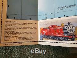 Very Rare Thomas the Tank Engine Railway Island of Sodor Map Rev. W. Awdry 1992