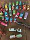 Vintage Huge Thomas The Train Lot Includes wooden, metal, and plastic 48 pieces