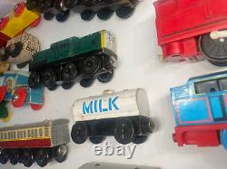 Vintage Mixer Train Lot of Thomas the Train, Brio, Lionel, Wood, Metal, Plastic +