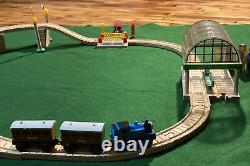 Vintage Thomas Bertie Great Race Wooden Train Set COMPLETE++ Tired Face Knapford