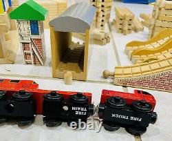 Vintage Thomas The Train /BRIO- Tracks Buildings, Trains Bundle Lot