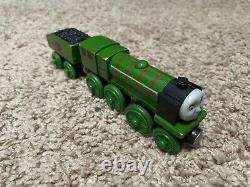 Vintage Thomas the Train Tank Engine Wooden Magnetic Railway Cars Trains