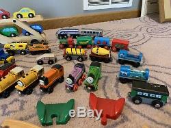Wooden Train Toys- Thomas The Train Plus -huge Lot