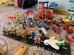 Wooden Train Toys- Thomas The Train Plus -huge Lot
